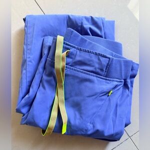 MEDELITA Women's Delta Scrub Pants Blue Size Medium